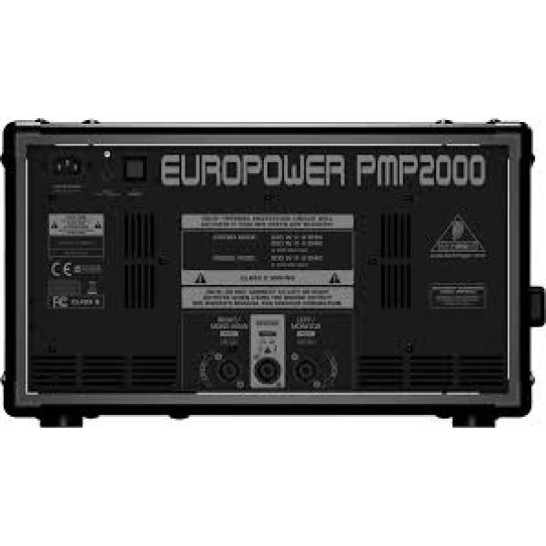 Behringer PMP2000 Europower 800-Watt 10-Channel Powered Mixer With Multi-Fx Processor مكسر صوت بهرنجر مع باور تقنية المانية بقوة 800وات مع 10مدخل للصوت وصدى مميز مناسب للمسجد والمدرسة والحفلات 